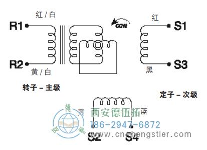 HaroMax R25重載旋轉(zhuǎn)變壓器電氣連接 Harowe旋轉(zhuǎn)變壓器