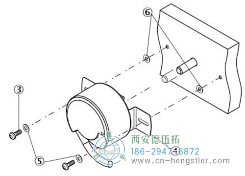 盲孔空心軸編碼器的安裝方法